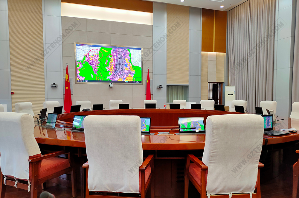 云南某政府（液晶升價(jià)一體機(jī)、嵌入式話(huà)筒、滑蓋式桌面插座）